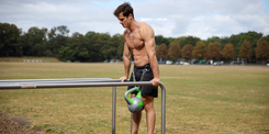 weighted dips on parallel bars